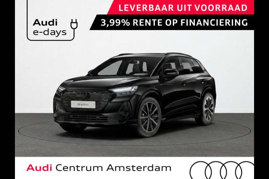 Audi Q4 e-tron 45 S edition Competition 82 kWh 286 pk | Assistentiepakket plus | Comfortpakket | Glazen panoramadak |  Lichtpakket plus ambient light |