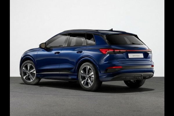 Audi Q4 e-tron 45 S edition Competition 82 kWh 286 pk | Assistentiepakket plus | Comfortpakket | Lichtpakket plus ambient light | Trekhaak |