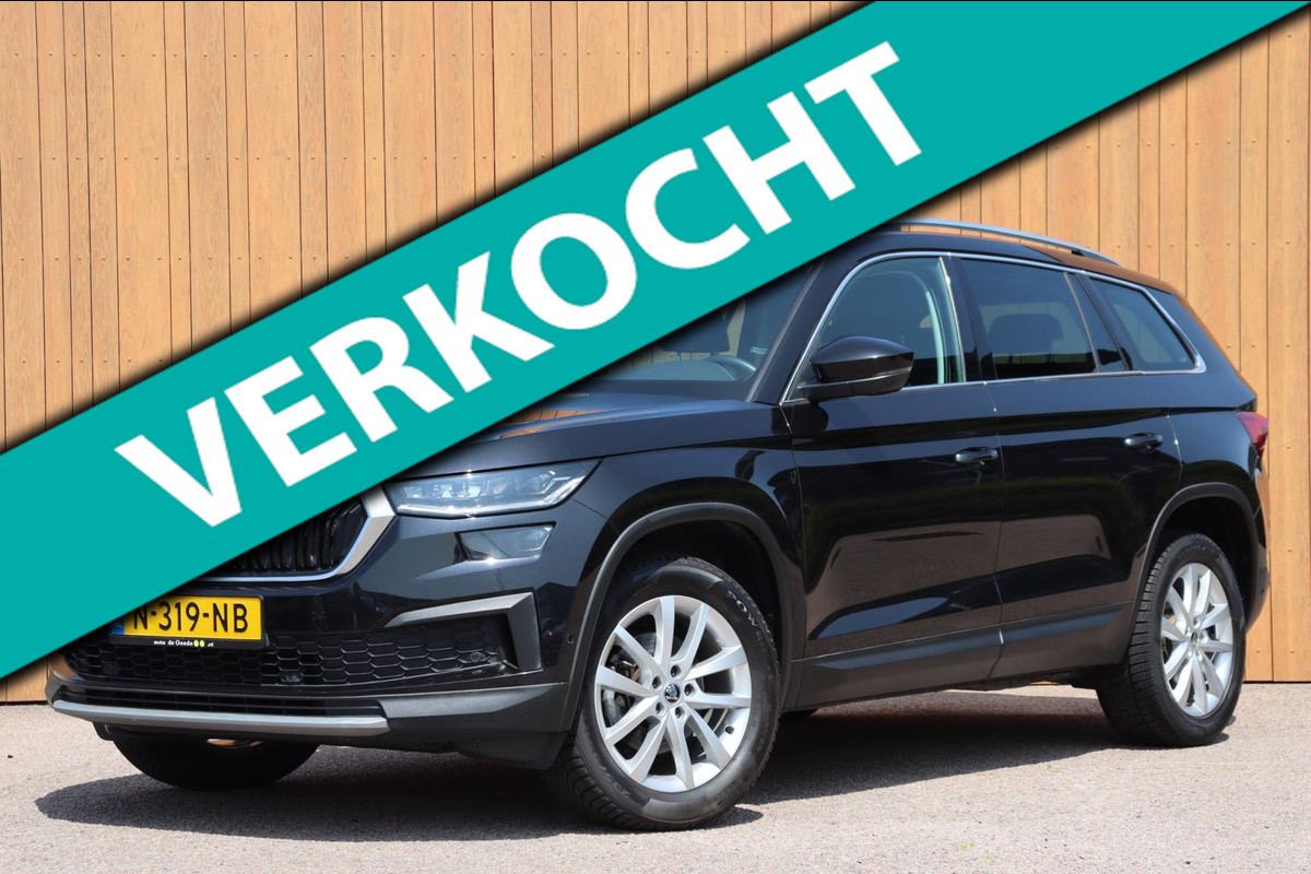 Škoda Kodiaq 1.5 TSI Business Ed.Plus org.NL el.trekhaak h.leer+el+mem+vw digitaal dashboard camera's el.klep