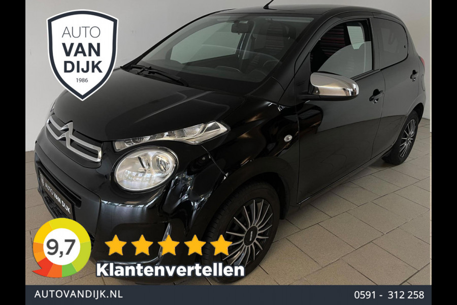 Citroën C1 1.0 e-VTi Feel AIRCO BLUETOOTH CARKIT PRIVACY GLAS CHROOM SPIEGELS SPARCO NIEUWSTAAT