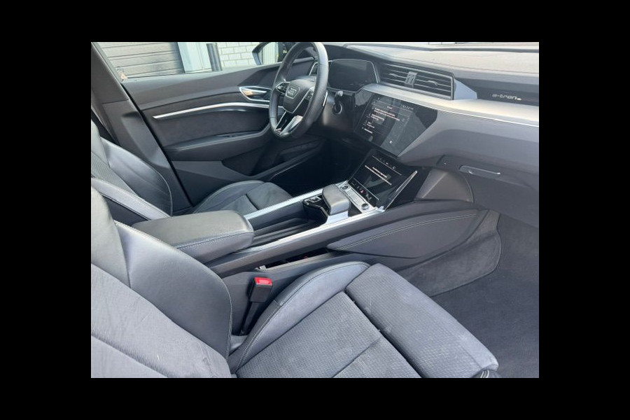 Audi e-tron 55 Quattro 408pk S Edition 95 kWh SOH 90,8% Zeer Complete Auto Black on Black