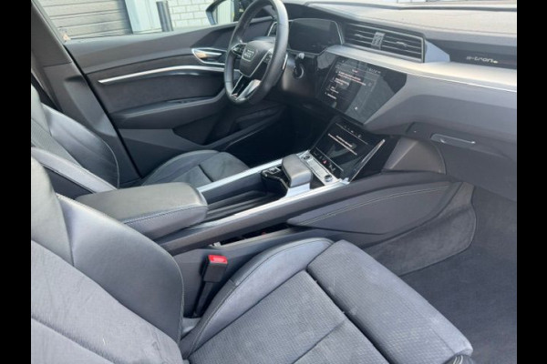 Audi e-tron 55 Quattro 408pk S Edition 95 kWh SOH 90,8% Zeer Complete Auto Black on Black