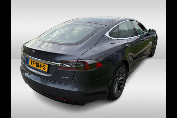Tesla Model S 100D / Autopilot 2.5 / Luchtvering / Panoramadak / Performance package / Leder / Navigatie / 20'' / Audio Premium