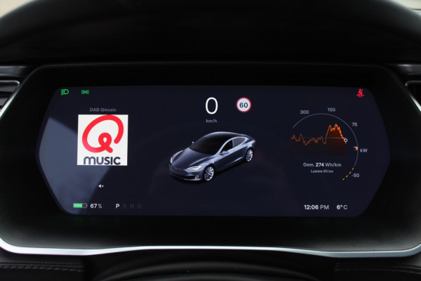 Tesla Model S 100D / Autopilot 2.5 / Luchtvering / Panoramadak / Performance package / Leder / Navigatie / 20'' / Audio Premium