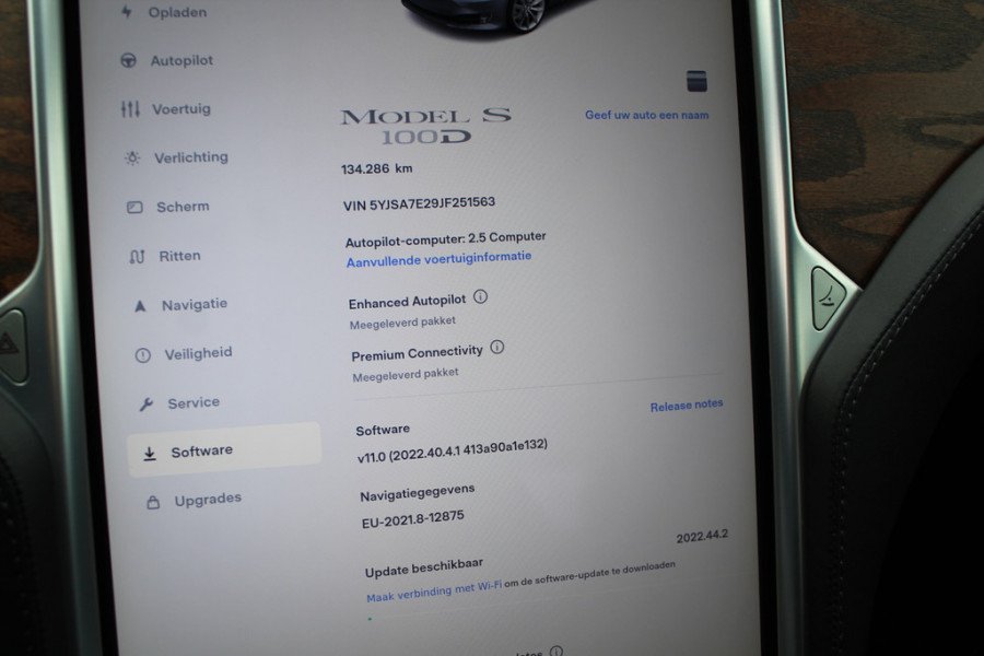Tesla Model S 100D / Autopilot 2.5 / Luchtvering / Panoramadak / Performance package / Leder / Navigatie / 20'' / Audio Premium