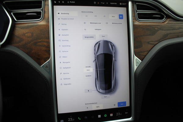 Tesla Model S 100D / Autopilot 2.5 / Luchtvering / Panoramadak / Performance package / Leder / Navigatie / 20'' / Audio Premium
