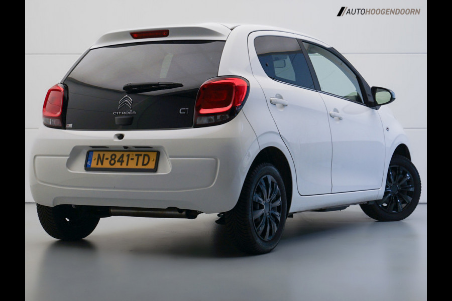 Citroën C1 1.0 VTi Feel Sport (ACHTERUITRIJCAMERA,CRUISE CONTROL,APPLE CARPLAY,AIRCO,SPORTSTOELEN,START-STOP,LED,TOPCONDITIE)