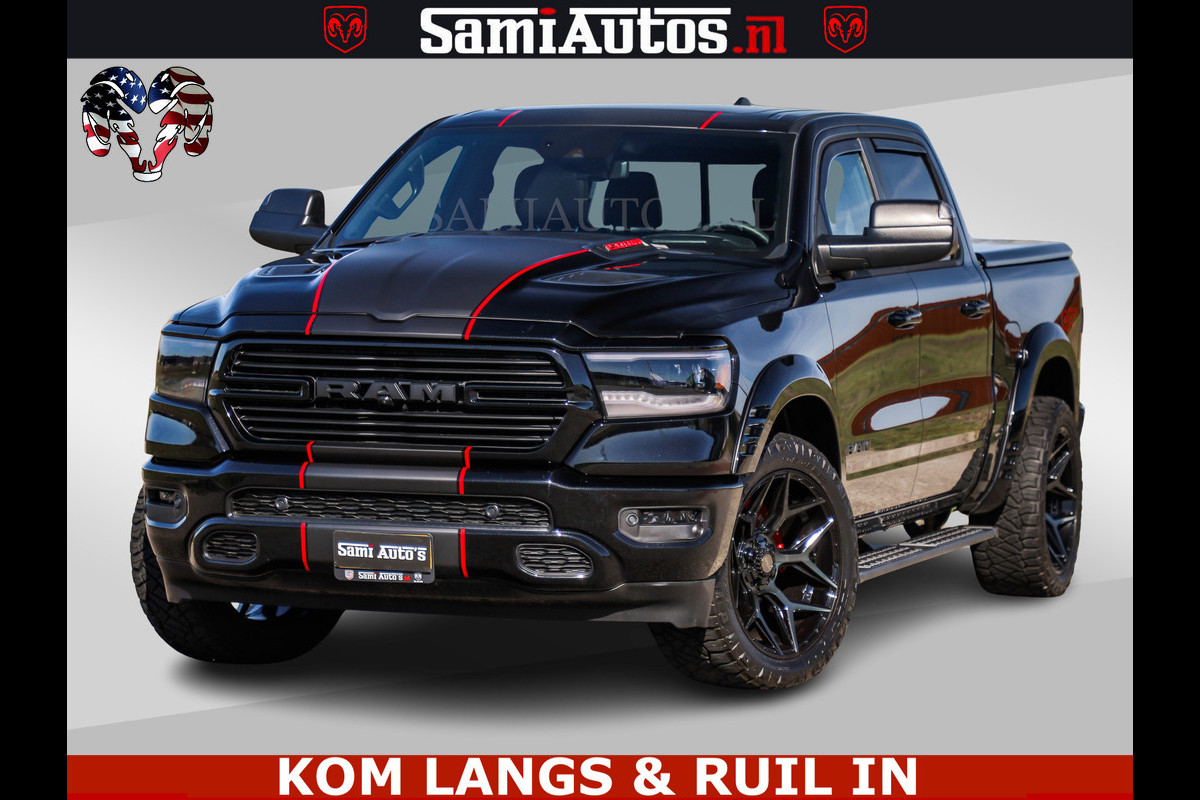 Dodge Ram GT HULK | 5.7 V8 HEMI | VIRTUAL COCKPIT | HEAD-UP | ADAPTIVE CRUISE | 360 CAMERA | TRX PACK | Comfortabele Dubbele Cabine met Royale 5 Zitplaatsen | BPM vrij