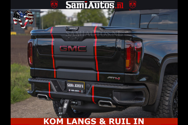 GMC Sierra AT4 6.2 V8 4X4 | VIRTUAL COCKPIT | LPG | HUD | BOM VOL | DC | RAM DEALER NEDERLAND | Dubbele Cabine met Royale 5 Zitplaatsen | BPM vrij | Nu Leverbaar uit Voorraad | Voorraad Nr 261530 |