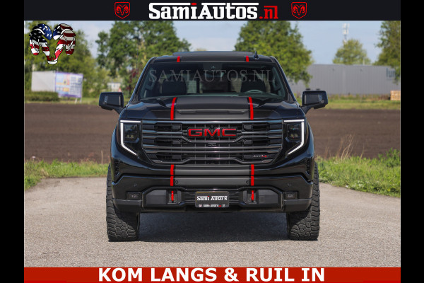 GMC Sierra AT4 6.2 V8 4X4 | VIRTUAL COCKPIT | LPG | HUD | BOM VOL | DC | RAM DEALER NEDERLAND | Dubbele Cabine met Royale 5 Zitplaatsen | BPM vrij | Nu Leverbaar uit Voorraad | Voorraad Nr 261530 |