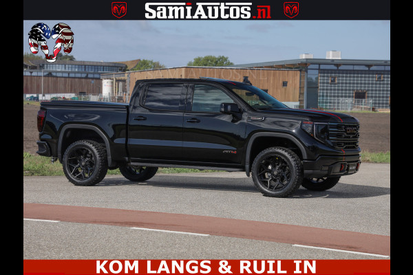 GMC Sierra AT4 6.2 V8 4X4 | VIRTUAL COCKPIT | LPG | HUD | BOM VOL | DC | RAM DEALER NEDERLAND | Dubbele Cabine met Royale 5 Zitplaatsen | BPM vrij | Nu Leverbaar uit Voorraad | Voorraad Nr 261530 |