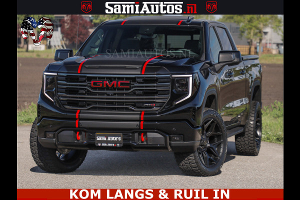 GMC Sierra AT4 6.2 V8 4X4 | VIRTUAL COCKPIT | LPG | HUD | BOM VOL | DC | RAM DEALER NEDERLAND | Dubbele Cabine met Royale 5 Zitplaatsen | BPM vrij | Nu Leverbaar uit Voorraad | Voorraad Nr 261530 |