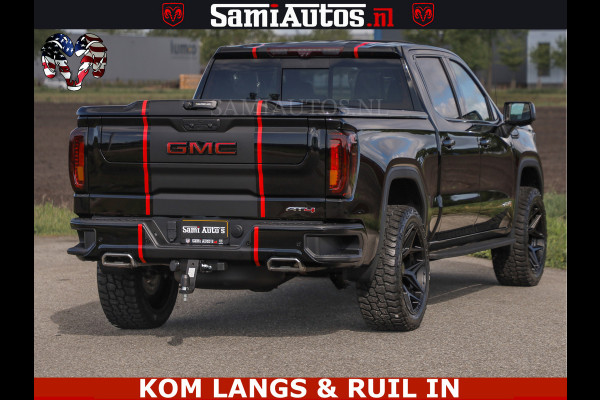 GMC Sierra AT4 6.2 V8 4X4 | VIRTUAL COCKPIT | LPG | HUD | BOM VOL | DC | RAM DEALER NEDERLAND | Dubbele Cabine met Royale 5 Zitplaatsen | BPM vrij | Nu Leverbaar uit Voorraad | Voorraad Nr 261530 |