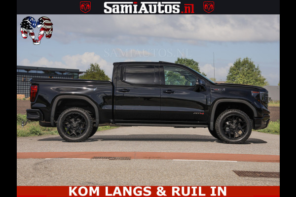 GMC Sierra AT4 6.2 V8 4X4 | VIRTUAL COCKPIT | LPG | HUD | BOM VOL | DC | RAM DEALER NEDERLAND | Dubbele Cabine met Royale 5 Zitplaatsen | BPM vrij | Nu Leverbaar uit Voorraad | Voorraad Nr 261530 |