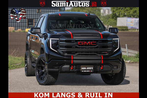 GMC Sierra AT4 6.2 V8 4X4 | VIRTUAL COCKPIT | LPG | HUD | BOM VOL | DC | RAM DEALER NEDERLAND | Dubbele Cabine met Royale 5 Zitplaatsen | BPM vrij | Nu Leverbaar uit Voorraad | Voorraad Nr 261530 |