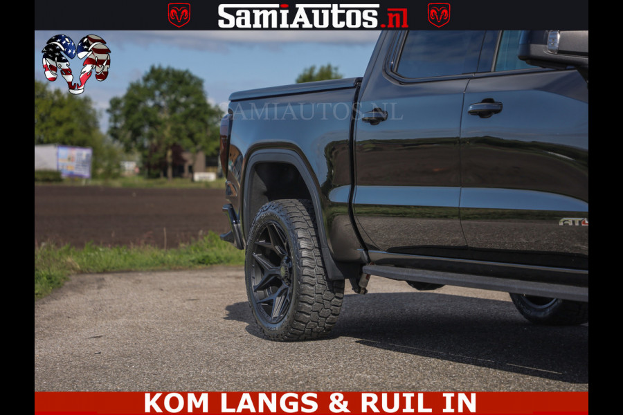GMC Sierra AT4 6.2 V8 4X4 | VIRTUAL COCKPIT | LPG | HUD | BOM VOL | DC | RAM DEALER NEDERLAND | Dubbele Cabine met Royale 5 Zitplaatsen | BPM vrij | Nu Leverbaar uit Voorraad | Voorraad Nr 261530 |