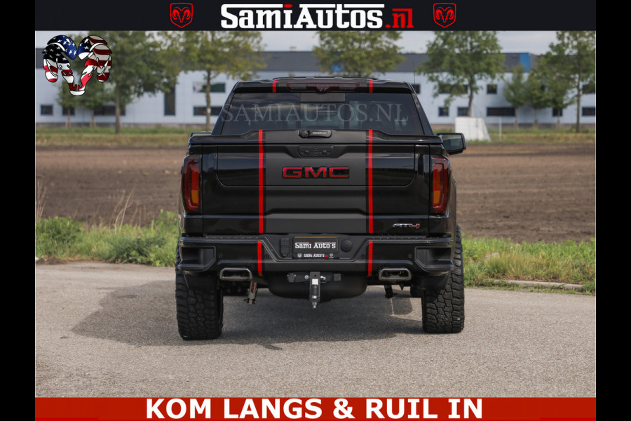 GMC Sierra AT4 6.2 V8 4X4 | VIRTUAL COCKPIT | LPG | HUD | BOM VOL | DC | RAM DEALER NEDERLAND | Dubbele Cabine met Royale 5 Zitplaatsen | BPM vrij | Nu Leverbaar uit Voorraad | Voorraad Nr 261530 |