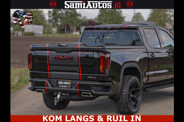 GMC Sierra AT4 6.2 V8 4X4 | VIRTUAL COCKPIT | LPG | HUD | BOM VOL | DC | RAM DEALER NEDERLAND | Dubbele Cabine met Royale 5 Zitplaatsen | BPM vrij | Nu Leverbaar uit Voorraad | Voorraad Nr 261530 |