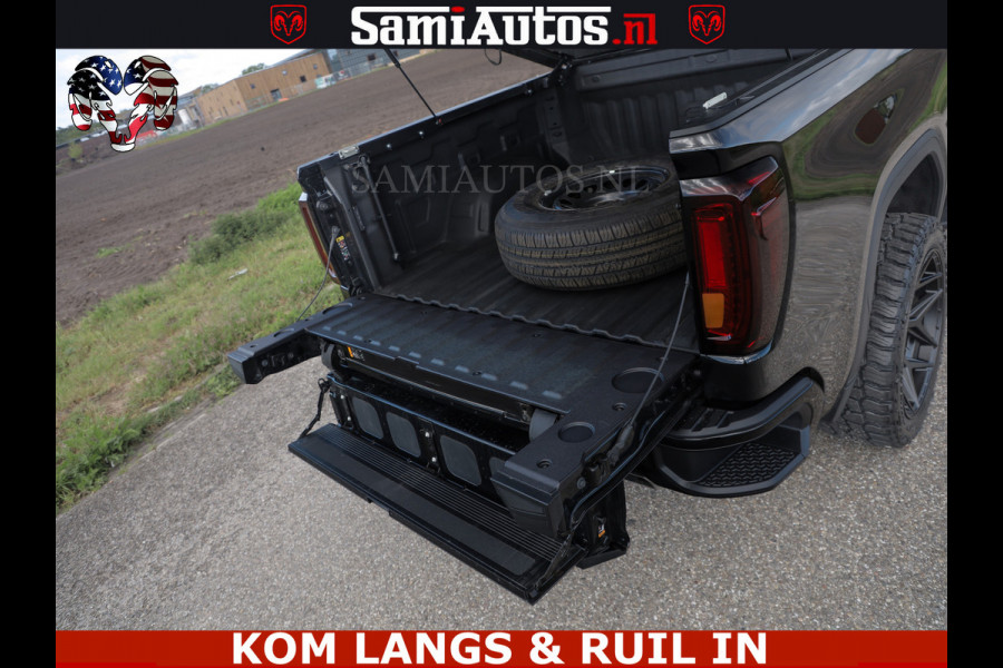 GMC Sierra AT4 6.2 V8 4X4 | VIRTUAL COCKPIT | LPG | HUD | BOM VOL | DC | RAM DEALER NEDERLAND | Dubbele Cabine met Royale 5 Zitplaatsen | BPM vrij | Nu Leverbaar uit Voorraad | Voorraad Nr 261530 |