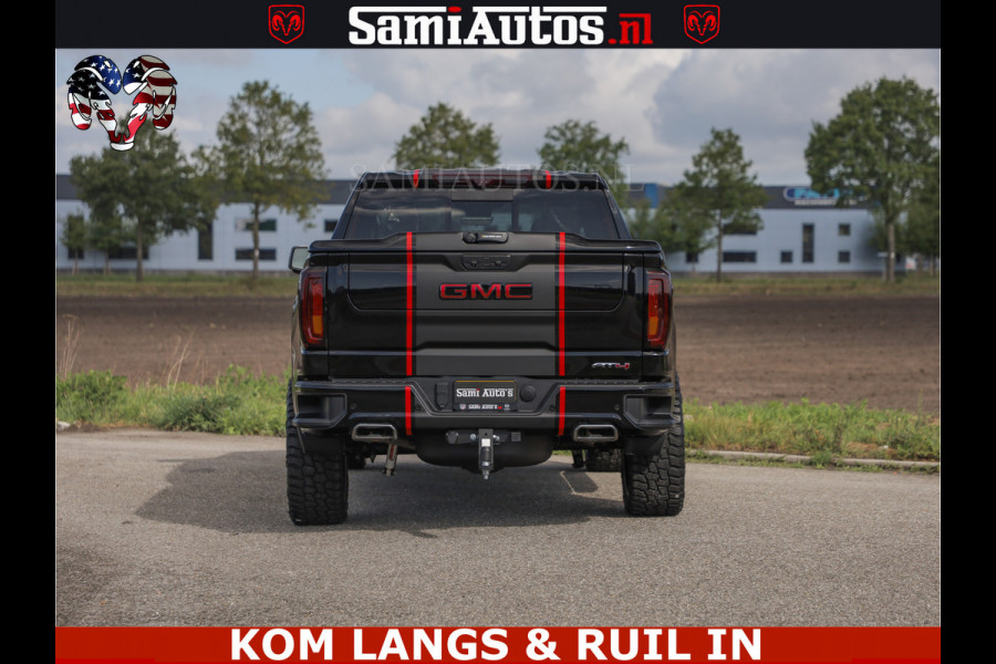 GMC Sierra AT4 6.2 V8 4X4 | VIRTUAL COCKPIT | LPG | HUD | BOM VOL | DC | RAM DEALER NEDERLAND | Dubbele Cabine met Royale 5 Zitplaatsen | BPM vrij | Nu Leverbaar uit Voorraad | Voorraad Nr 261530 |