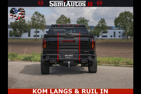 GMC Sierra AT4 6.2 V8 4X4 | VIRTUAL COCKPIT | LPG | HUD | BOM VOL | DC | RAM DEALER NEDERLAND | Dubbele Cabine met Royale 5 Zitplaatsen | BPM vrij | Nu Leverbaar uit Voorraad | Voorraad Nr 261530 |