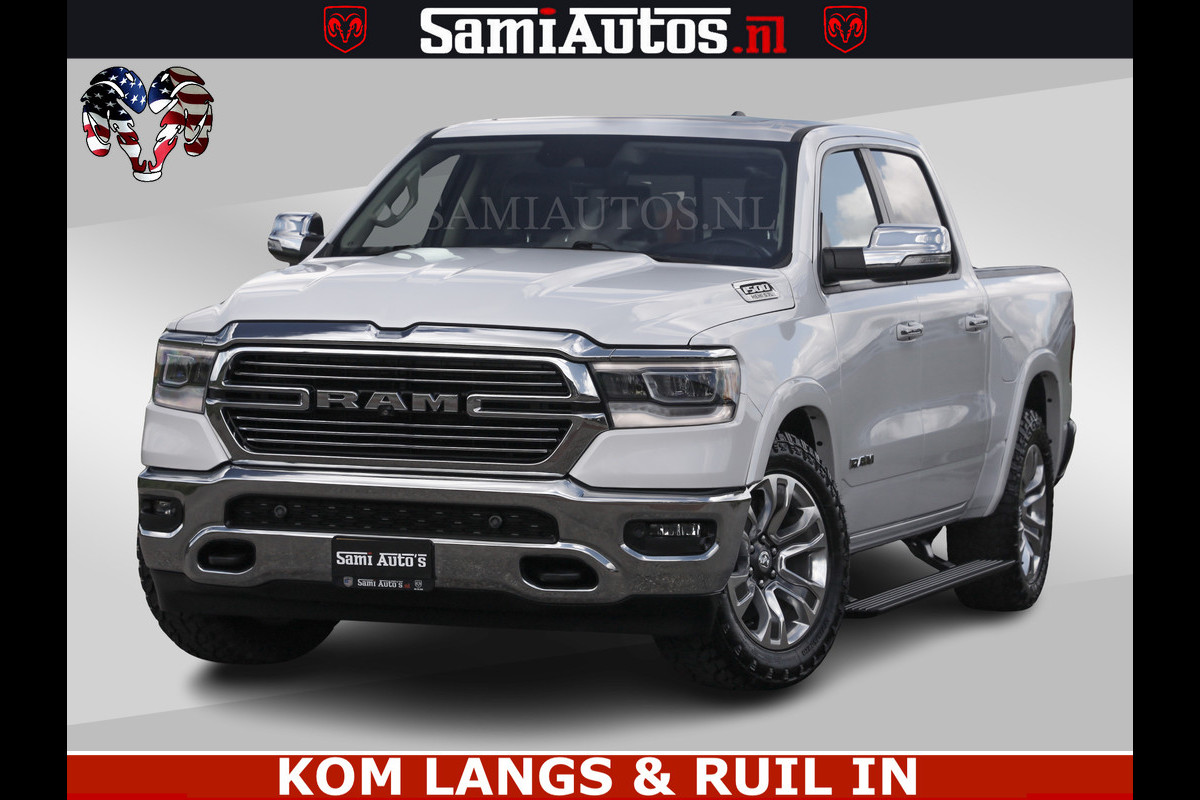 Dodge Ram BOM VOL | 5.7 V8 HEMI 402 PK | LUCHTVERING | ADAPTIVE CRUISE | PANODAK | 360 CAMERA | OPEN UITLAAT KLEP | CREW CAB | DUBBELE CABINE | 5 PERSOONS | DC |