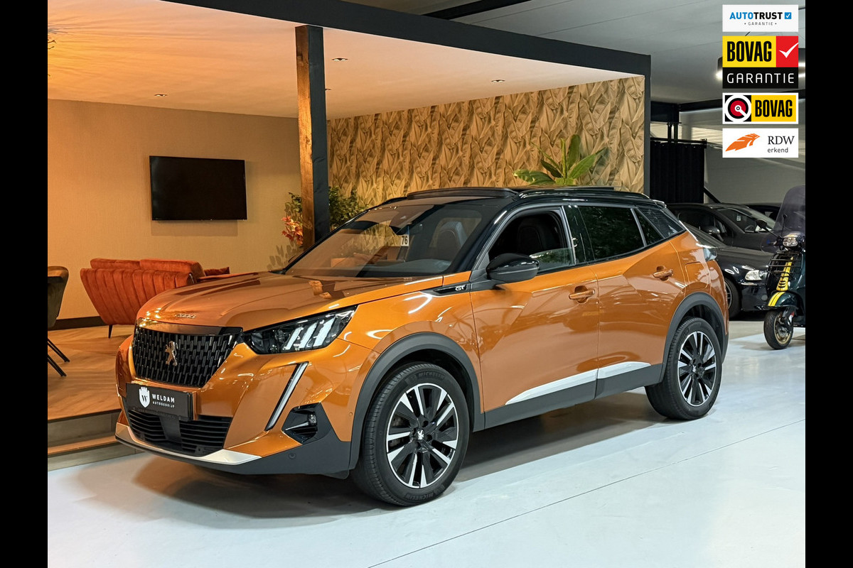 Peugeot 2008 1.2 GT 155PK Automaat | Pano | 360 Camera | CarPlay | Cruise| LED | Keyless