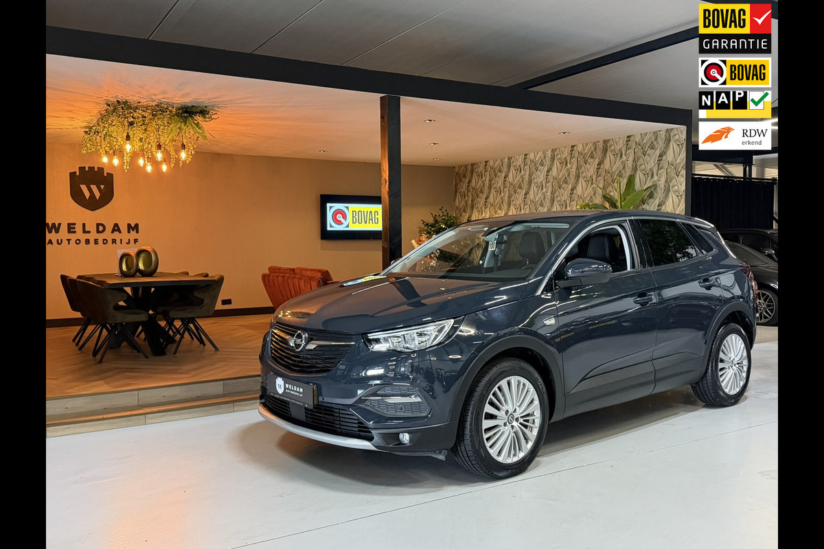 Opel Grandland X 1.2 Turbo Innovation | NAP | NL-auto | Unieke kleur | Camera | CarPlay | LED | Elek. Achterklep | Rijklaar