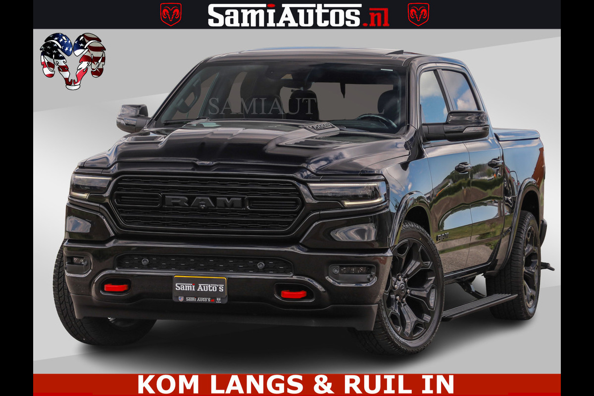 Dodge Ram BLACK OPS LIMITED 5.7 V8 4x4 | HUD | LUCHTVERING | BOM VOL | CREW CAB | DUBBELE CABINE | 5 PERSOONS | DC |