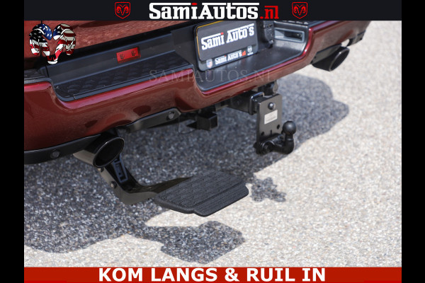 Dodge Ram DELMONICO | LIMITED NIGHT 5.7 V8 | BOM VOL | HUD | LUCHTVERING | MEEST LUXE DUBBELE CABINE | 5 PERSOONS | ROYALE STOELEN MET LUXE BEKLEDING | DC | GRIJSKENTEKEN | Z.G.A.N | EERSTE EIGENAAR | ORIGINELE NEDERLANDSE AUTO |