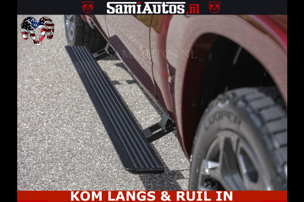 Dodge Ram DELMONICO | LIMITED NIGHT 5.7 V8 | BOM VOL | HUD | LUCHTVERING | MEEST LUXE DUBBELE CABINE | 5 PERSOONS | ROYALE STOELEN MET LUXE BEKLEDING | DC | GRIJSKENTEKEN | Z.G.A.N | EERSTE EIGENAAR | ORIGINELE NEDERLANDSE AUTO |