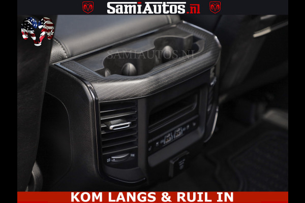 Dodge Ram DELMONICO | LIMITED NIGHT 5.7 V8 | BOM VOL | HUD | LUCHTVERING | MEEST LUXE DUBBELE CABINE | 5 PERSOONS | ROYALE STOELEN MET LUXE BEKLEDING | DC | GRIJSKENTEKEN | Z.G.A.N | EERSTE EIGENAAR | ORIGINELE NEDERLANDSE AUTO |