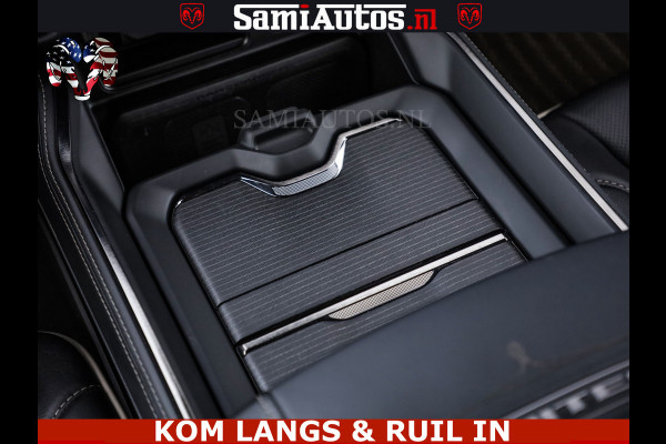 Dodge Ram DELMONICO | LIMITED NIGHT 5.7 V8 | BOM VOL | HUD | LUCHTVERING | MEEST LUXE DUBBELE CABINE | 5 PERSOONS | ROYALE STOELEN MET LUXE BEKLEDING | DC | GRIJSKENTEKEN | Z.G.A.N | EERSTE EIGENAAR | ORIGINELE NEDERLANDSE AUTO |