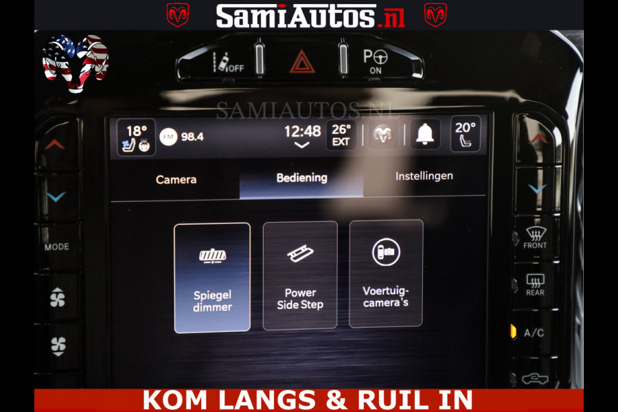 Dodge Ram DELMONICO | LIMITED NIGHT 5.7 V8 | BOM VOL | HUD | LUCHTVERING | MEEST LUXE DUBBELE CABINE | 5 PERSOONS | ROYALE STOELEN MET LUXE BEKLEDING | DC | GRIJSKENTEKEN | Z.G.A.N | EERSTE EIGENAAR | ORIGINELE NEDERLANDSE AUTO |
