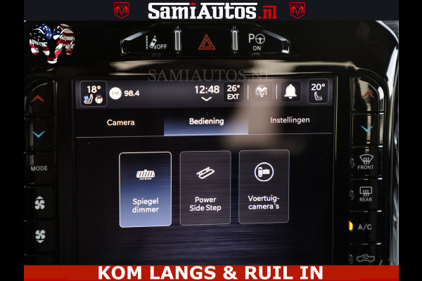 Dodge Ram DELMONICO | LIMITED NIGHT 5.7 V8 | BOM VOL | HUD | LUCHTVERING | MEEST LUXE DUBBELE CABINE | 5 PERSOONS | ROYALE STOELEN MET LUXE BEKLEDING | DC | GRIJSKENTEKEN | Z.G.A.N | EERSTE EIGENAAR | ORIGINELE NEDERLANDSE AUTO |