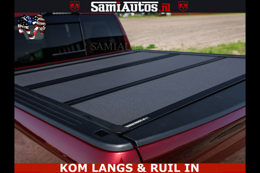 Dodge Ram DELMONICO | LIMITED NIGHT 5.7 V8 | BOM VOL | HUD | LUCHTVERING | MEEST LUXE DUBBELE CABINE | 5 PERSOONS | ROYALE STOELEN MET LUXE BEKLEDING | DC | GRIJSKENTEKEN | Z.G.A.N | EERSTE EIGENAAR | ORIGINELE NEDERLANDSE AUTO |
