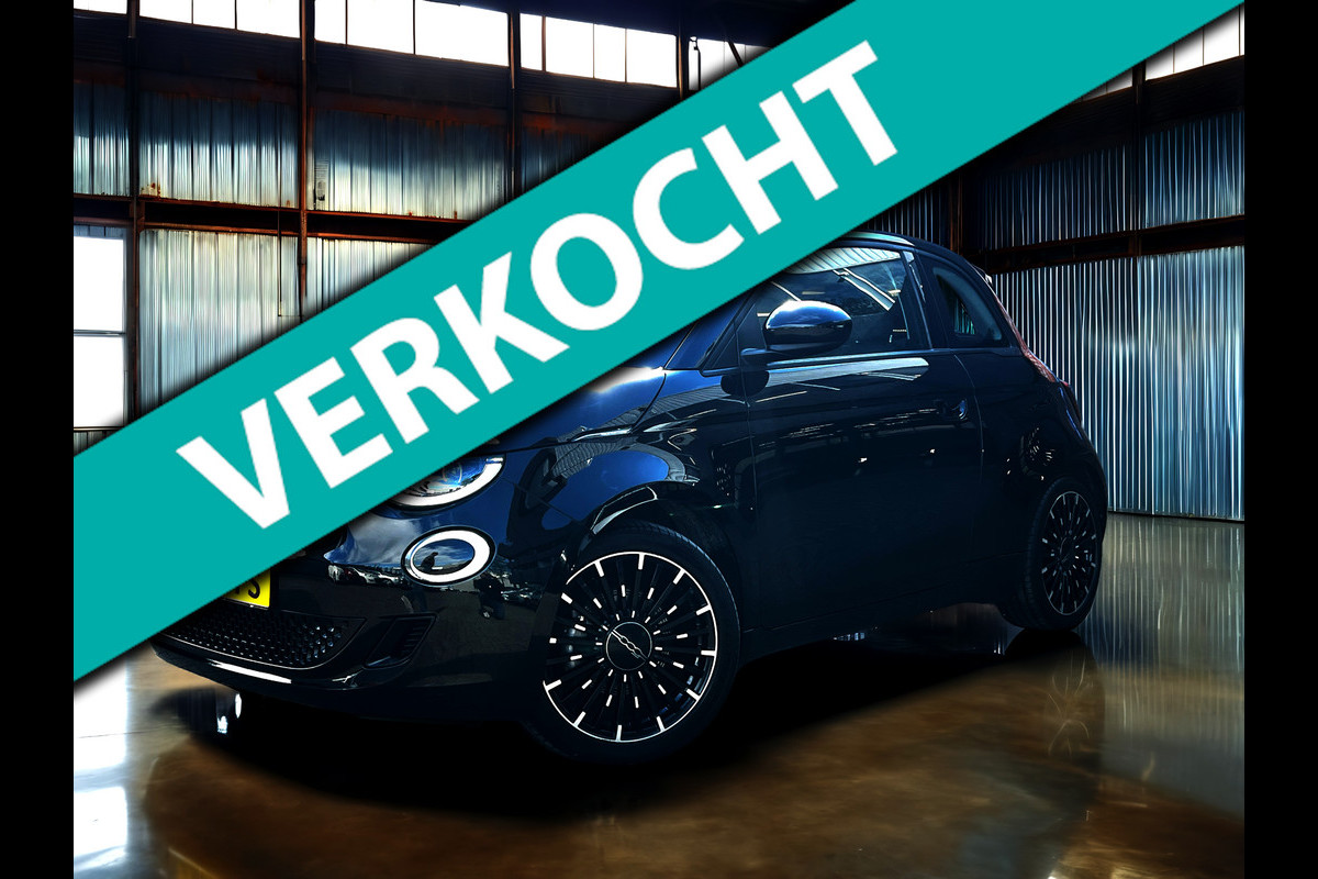 Fiat 500 Icon 42 kWh Panoramadak_Zeer nette auto