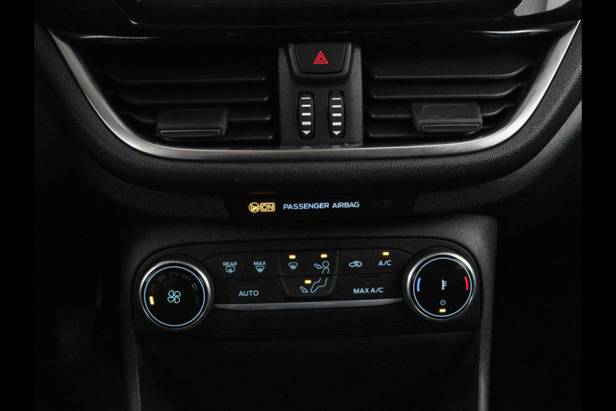 Ford Fiesta 1.0 EcoBoost Hybrid Titanium X | Carplay | Camera | Climate control | Keyless | Full LED | Cruise control | Bluetooth | Park Assist | Getint glas | Origineel NL