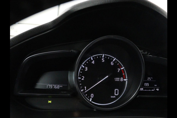 Mazda 3 2.0 SkyActiv-G 120 GT-M | Head-Up | Leder | Stoelverwarming | Adaptive cruise | Camera | Stuurverwarming | Bose Sound | Navigatie | Full LED | Keyless | Parkeerhulp | Climate control