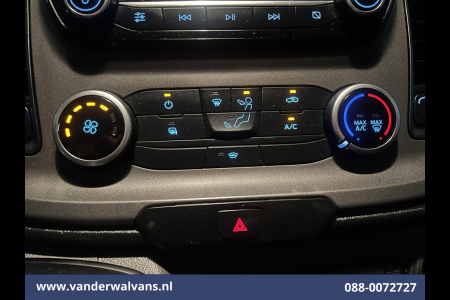 Ford Transit Custom 2.0 TDCI L2H1 Euro6 Airco | Camera | 2800kg trekvermogen | Apple Carplay | Cruisecontrol | LED | Parkeersensoren Android Auto, Verwarmde voorruit, Bijrijdersbank