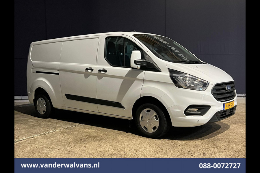 Ford Transit Custom 2.0 TDCI L2H1 Euro6 Airco | Camera | 2800kg trekvermogen | Apple Carplay | Cruisecontrol | LED | Parkeersensoren Android Auto, Verwarmde voorruit, Bijrijdersbank