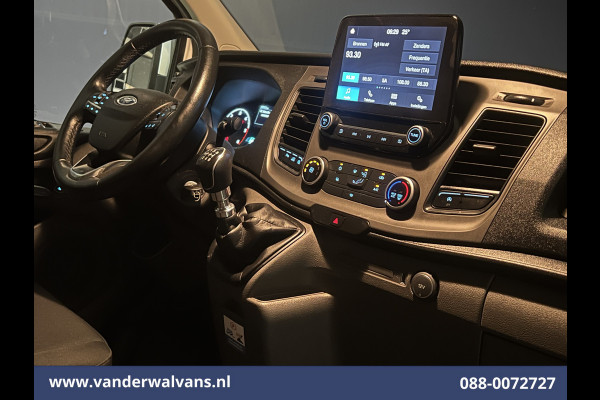 Ford Transit Custom 2.0 TDCI L2H1 Euro6 Airco | Camera | 2800kg trekvermogen | Apple Carplay | Cruisecontrol | LED | Parkeersensoren Android Auto, Verwarmde voorruit, Bijrijdersbank