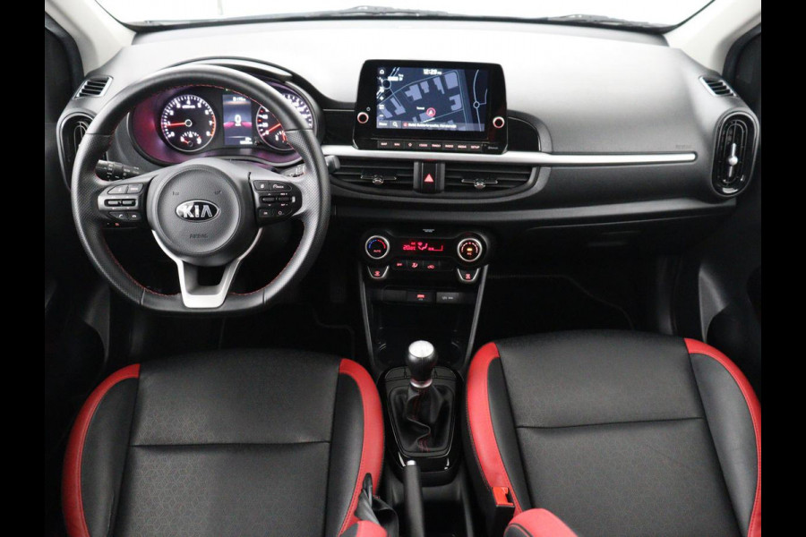 Kia Picanto 1.0 DPi GT-Line | Leder | Carplay | Camera | Navigatie | Cruise control | Climate control | Keyless | Bluetooth | DAB | 1e eigenaar | 63.500km NAP