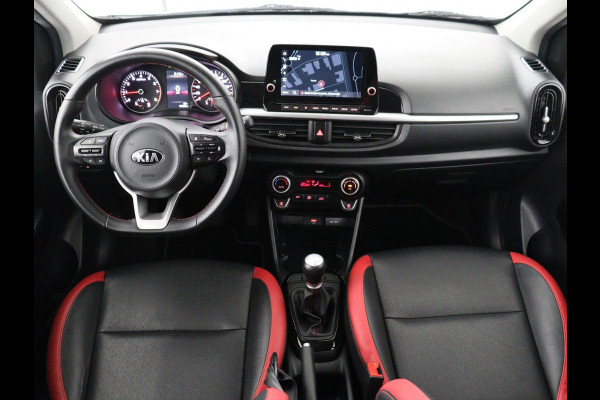 Kia Picanto 1.0 DPi GT-Line | Leder | Carplay | Camera | Navigatie | Cruise control | Climate control | Keyless | Bluetooth | DAB | 1e eigenaar | 63.500km NAP