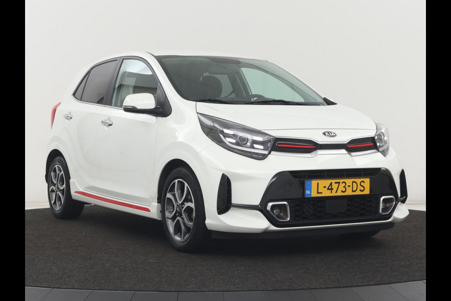 Kia Picanto 1.0 DPi GT-Line | Leder | Carplay | Camera | Navigatie | Cruise control | Climate control | Keyless | Bluetooth | DAB | 1e eigenaar | 63.500km NAP