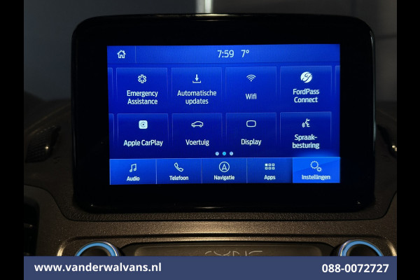 Ford Transit Connect 1.5 EcoBlue 100pk L2H1 Euro6 Airco | 2x zijdeur | Camera | Navigatie | Apple Carplay | Cruisecontrol Verwarmde voorruit, Parkeersensoren