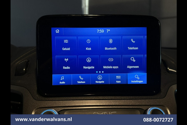 Ford Transit Connect 1.5 EcoBlue 100pk L2H1 Euro6 Airco | 2x zijdeur | Camera | Navigatie | Apple Carplay | Cruisecontrol Verwarmde voorruit, Parkeersensoren
