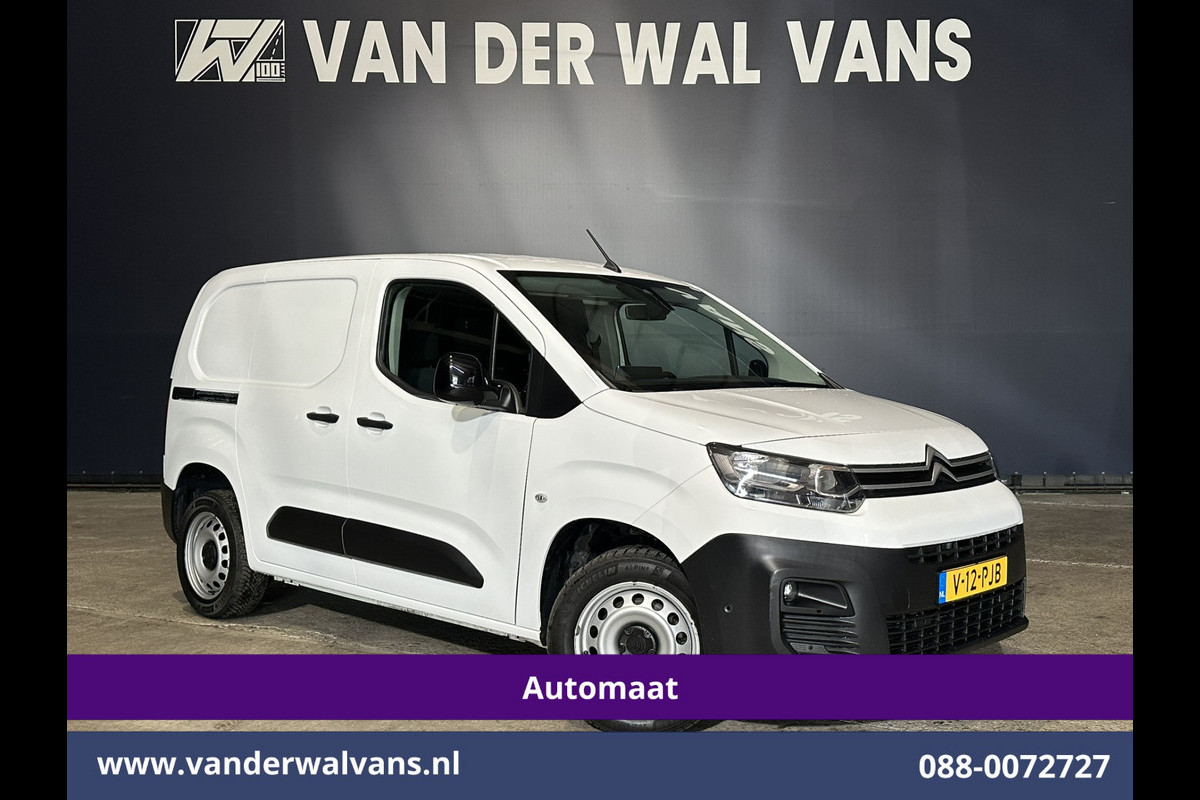 Citroën Berlingo 1.2 PureTech 130pk Automaat Benzine L1H1 Euro6 Airco | 3-Zits | Apple Carplay | Cruisecontrol Android Auto, Parkeersensoren, bijrijdersbank