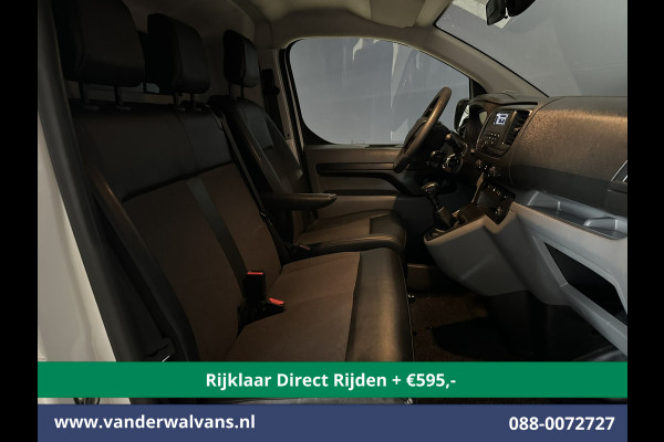 Citroën Jumpy 2.0 BlueHDI 123pk L2H1 *Rijklaar Direct Rijden* Euro6 Airco | 2500kg Trekhaak | LM velgen | Sidebars | Parkeersensoren | Cruisec Bijrijdersbank
