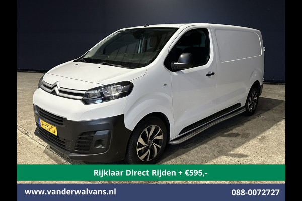 Citroën Jumpy 2.0 BlueHDI 123pk L2H1 *Rijklaar Direct Rijden* Euro6 Airco | 2500kg Trekhaak | LM velgen | Sidebars | Parkeersensoren | Cruisec Bijrijdersbank